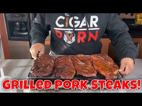 Grilled Pork Steak Recipes!