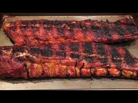 Grilled Ribs on the Sunterra SMG using Mississippi Grind Rub