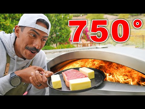 Grilling Steak In A 750° Pizza Oven…