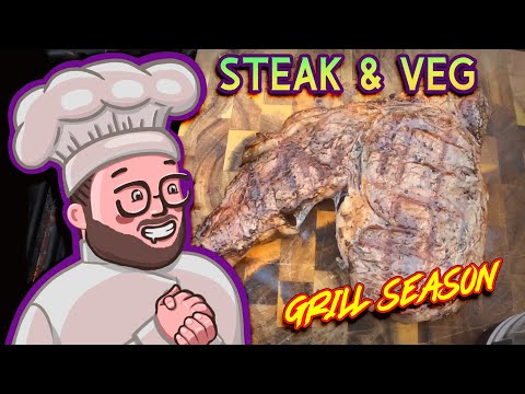 Grilling Steak, Potatoes and CORN!