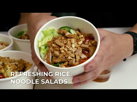 Have you tried these refreshing Vietnamese rice noodle salads?