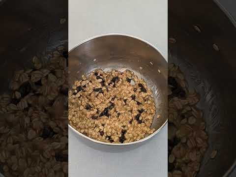 Healthy 3-Ingredient🍪Oatmeal Raisin Cookies🍪No Flour, Oil, Sugar