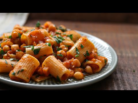 Healthy Chickpea Pasta (Plant-Based) | Easy One Pot Vegan Recipe!