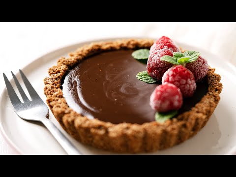Healthy Chocolate Tarts | Easy Plant-Based Dessert