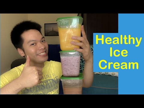 Healthy Ice Cream || Home-made Summer Treats || IMDEXSTAR YU
