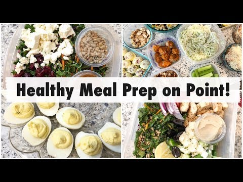 Healthy Meal Prep! // Chicken Bowls, Deviled Eggs, & Coleslaw // Keto & Low Carb Recipes