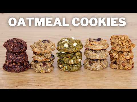 Healthy Oatmeal Cookies – 5 Easy Recipes