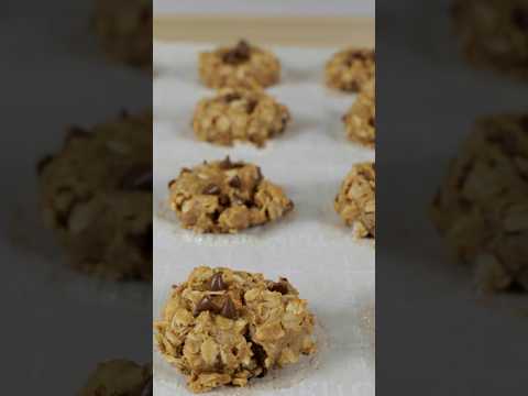 Healthy Peanut Butter Oatmeal Cookies