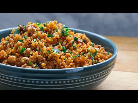 Healthy Quinoa Chickpea Bowl (Plant-Based) | Easy One Pot Vegan Recipes