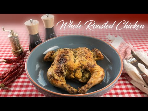 Herb infused Whole Roasted Chicken