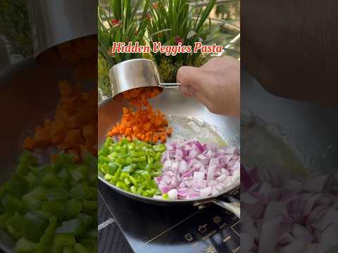 Hidden Veggies Pasta #pasta #pastarecipe #yummyfood #pastarecipe