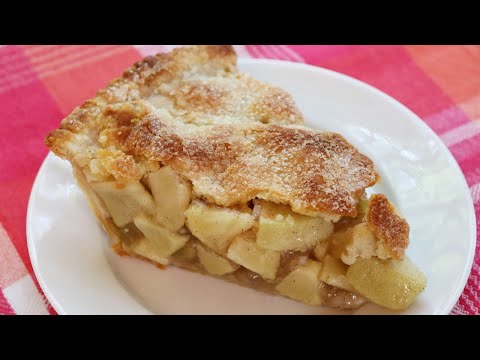 Homemade Apple Pie – 3 POUNDS OF APPLES, Easy Oil Crust