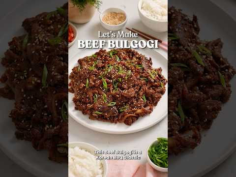 Homemade Beef Bulgogi (EASY) 🤤