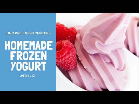 Homemade Frozen Yogurt with Liz