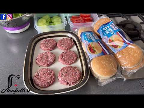 Homemade Hamburger | The Best Burger | homemade the Best Burger | AmifullestLife