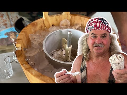 Homemade Oreo Ice Cream with Bruce Mitchell. Cookies and Cream.