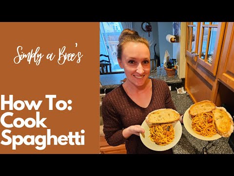 Homemade Spaghetti Recipe | Quick and Easy Dinner Idea