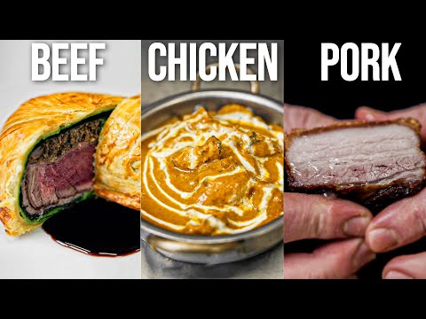 How Chefs Save Money on Meat (3 MEATS 9 RECIPES)