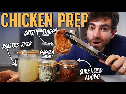 How I make 18 Meals from One Whole Chicken