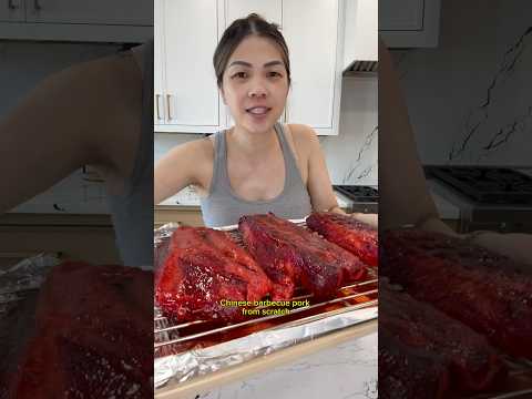 How I make Chinese BBQ pork from scratch part 1 of 2