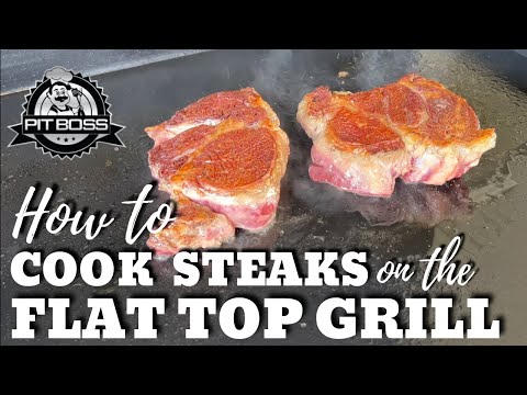 How to Cook a Steak on the Flat Top Grill (for the perfect crust!)
