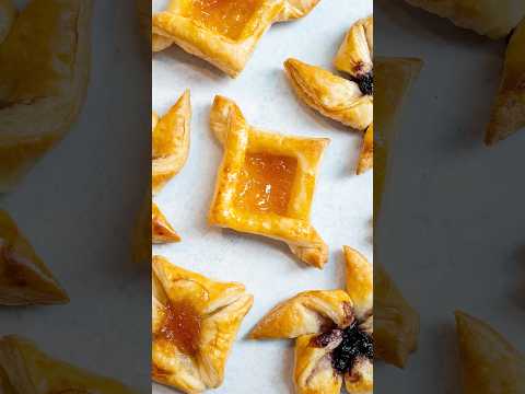 HOW TO: Danish Pastries (3 Ways) #pastry #breakfastrecipe #baking