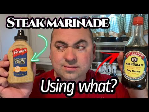 How to grill a steak 🥩 competition steak recipe using what you have at home to marinade