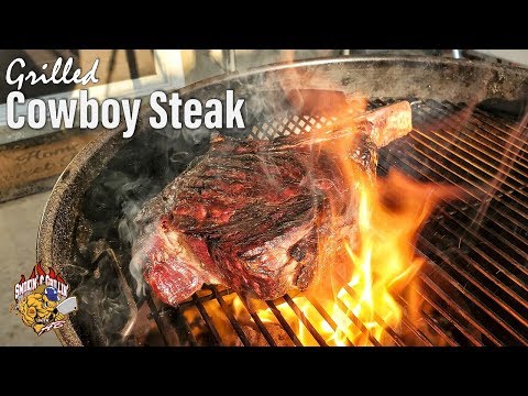 How To Grill A Steak | Grilled Cowboy Steak