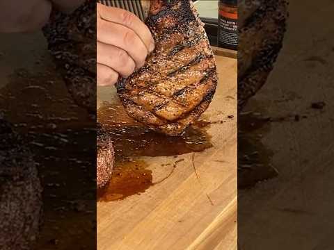 How to grill great pork chops #bbq #porkchops #grill get steakhouse chops from Chapmans 3C Cattle