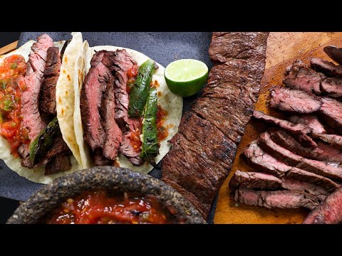 How to Grill SIRLOIN FAJITAS & ARRACHERAS (Hanger Steak & Flap Meat)