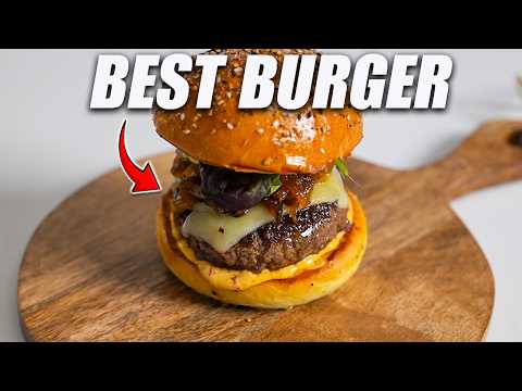 HOW TO MAKE A BURGER LIKE A CHEF | EVERYTHING FROM SCRATCH