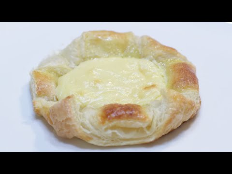 How to Make a Cheese Danish | Easy Cheese Danish Recipe with Puff Pastry
