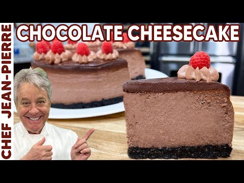 How To Make a Dark Chocolate Kahlua Cheesecake Thanksgiving Recipe | Chef Jean-Pierre