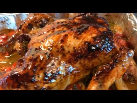 How to make a Honey Bbq Glazed Oven Roasted Chicken