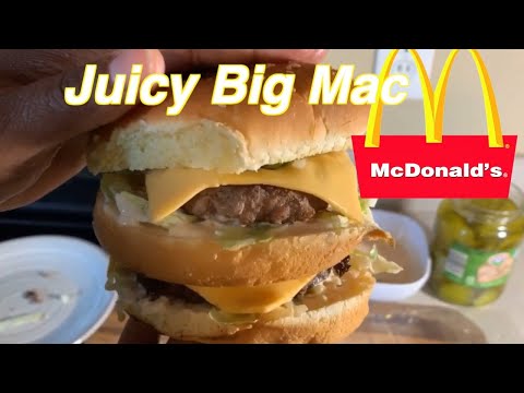 How to make a Juicy Big Mac the world famous burger