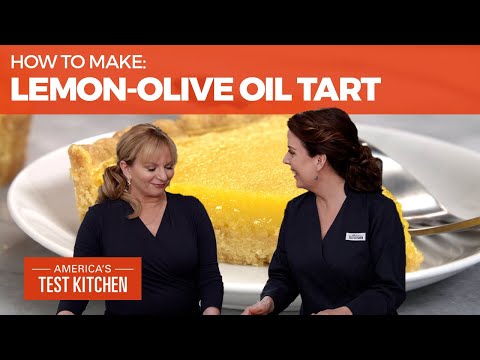 How to Make a Showstopping Lemon-Olive Oil Tart
