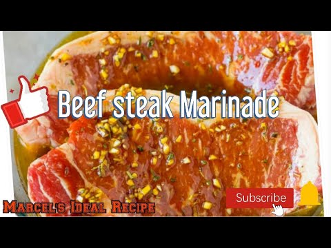 How to make a simple Beef Steak Marinade?