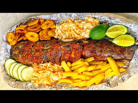How to make catfish barbecue at home/ Delicious Grilled catfish