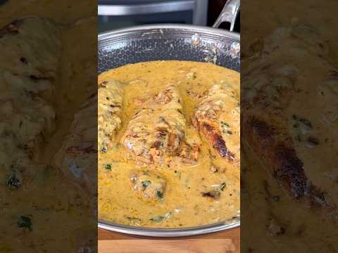 How to make Creamy Chicken Pollo en Crema Easy Recipe #shorts