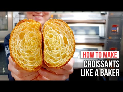 How to Make CROISSANTS Like a Pastry Chef