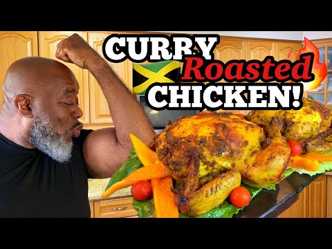 How to make CURRY ROASTED WHOLE CHICKEN! (Perfect for the Holidays!) | Deddy's Kitchen