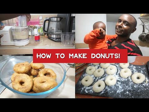 How To Make Donuts // Homemade Donut Recipe // No Donut Cutter Needed // Donuts Recipe