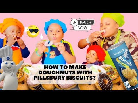 How To Make Donuts With Pillsbury Biscuits | Quick Recipe