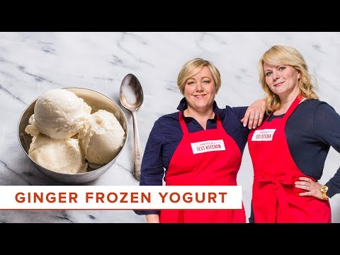 How to Make Ginger Frozen Yogurt at Home