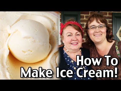 How To Make Ice Cream – Homemade Ice Cream Recipe featuring BanDana Gramma!