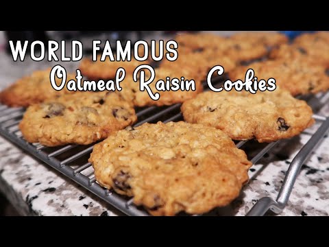 How to Make Oatmeal Raisin Cookies | SOFT and CHEWY