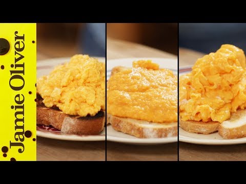 How To Make Perfect Scrambled Eggs – 3 ways | Jamie Oliver