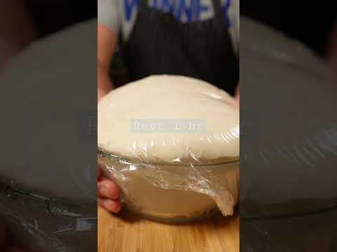 How to make pita bread!! Easiest recipe! #pita #bread #pitabread #easyrecipe #shorts