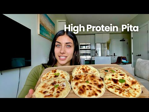 how to make pita bread from scratch | high protein recipes