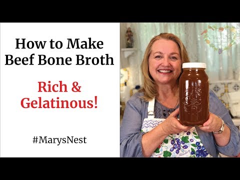 How to Make Rich & Gelatinous Beef Bone Broth – Bone Broth Recipe